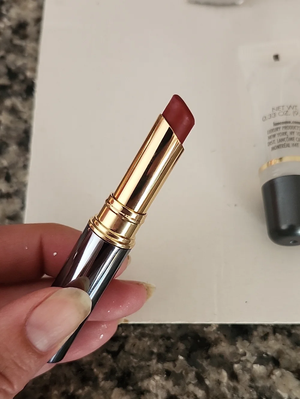 Lancome Juicy Wear Ultra Lasting Full Colour & Shine Lip Duo- Candy Apple